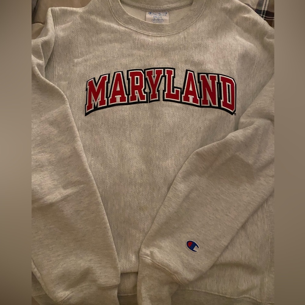 Champion brand Maryland sweatshirt